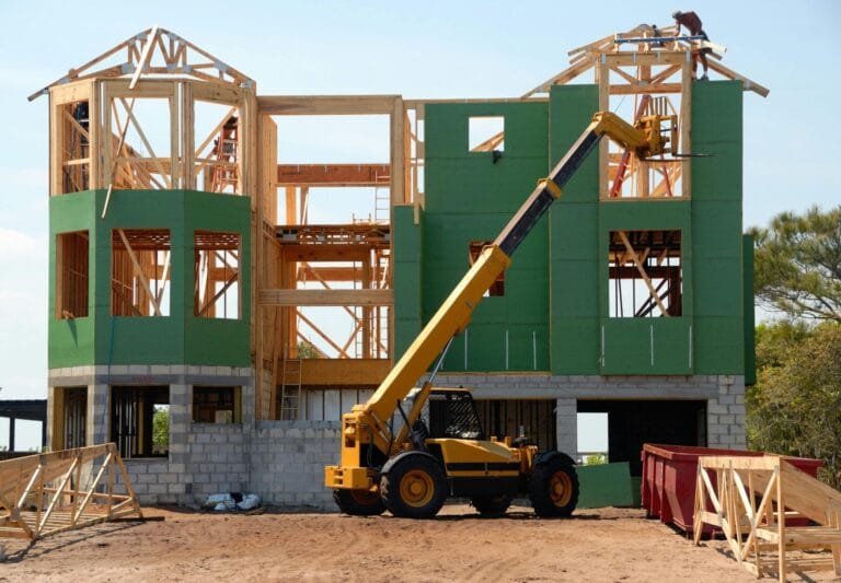immeuble en construction