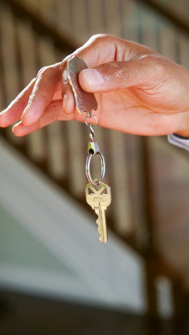 Echange de clés d'appartement en location